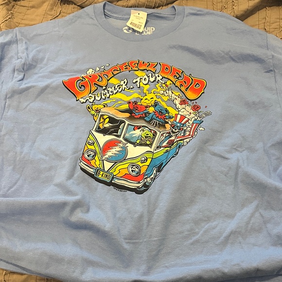 Liquid Blue Other - Liquid Blue Grateful Dead Blue T-Shirt
